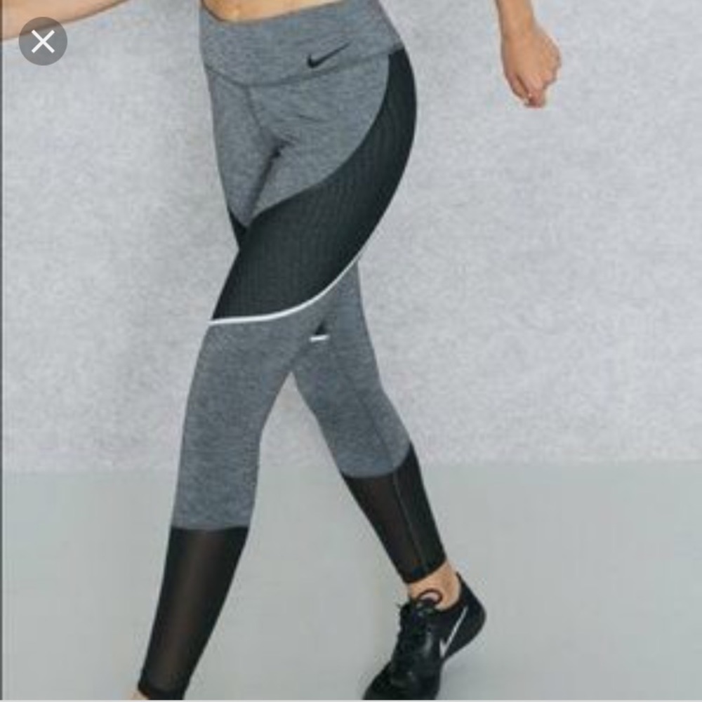 Nike Legendary Mesh Colorblocked Training Tights